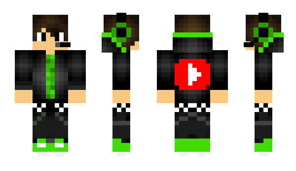 Minecraft skin green_boy_