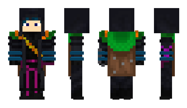 Minecraft скин по нику ChronoMoon