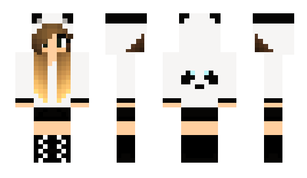 Minecraft skin Amanda_K_Lima