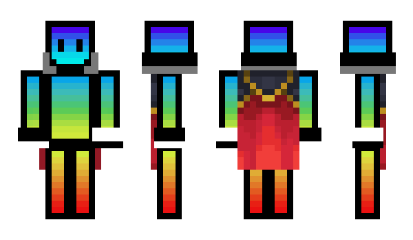 Minecraft skin RainbowGUY0323