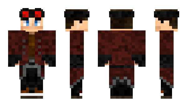 Minecraft skin BearCommunist