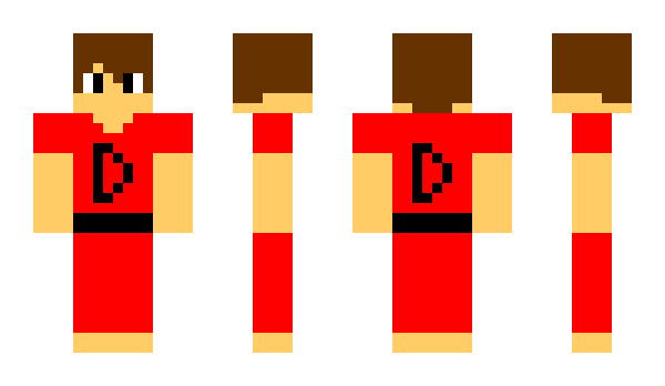 Minecraft skin DavidGameCity