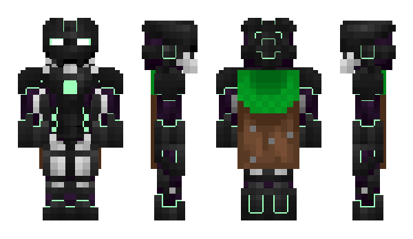 Minecraft скин по нику ZumbiMeka