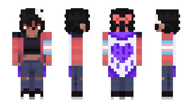 Minecraft skin Aubdacity