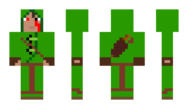 Minecraft skin Zrao