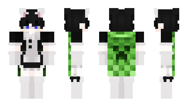 Minecraft skin PlayboyKiki