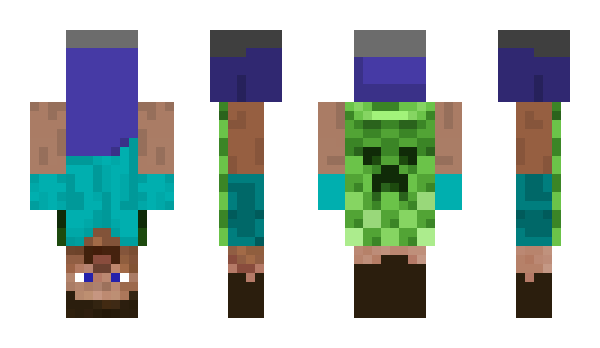 Minecraft скин по нику duzia