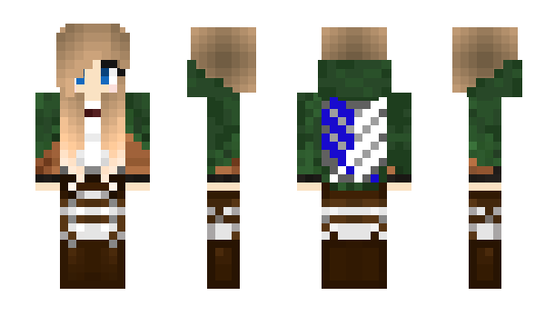 Minecraft skin GwenD