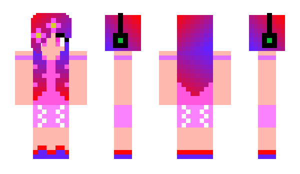 Minecraft skin Rozoveta