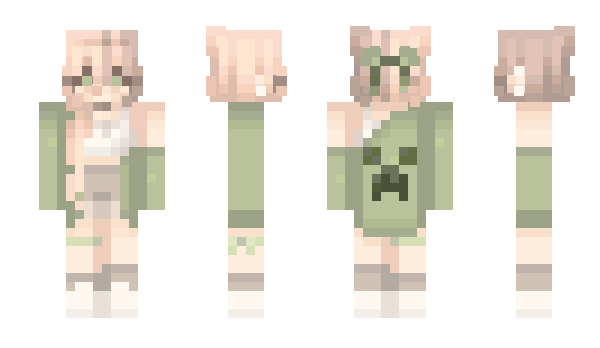 Minecraft скин по нику MiraMia