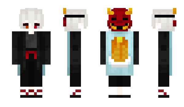 Minecraft skin wang_mn