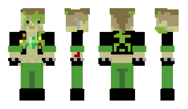 Minecraft skin CreeperScale
