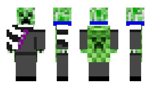 Minecraft skin creeperdan11