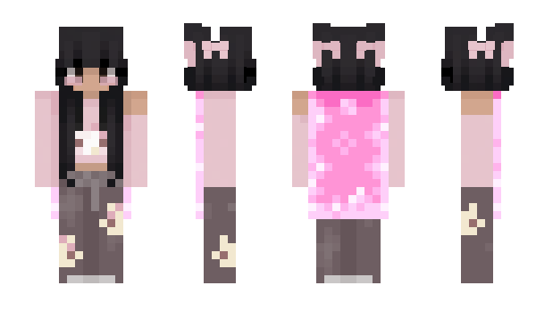 Minecraft skin oumaimaa