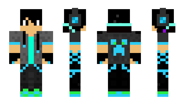 Minecraft скин по нику iPhone82