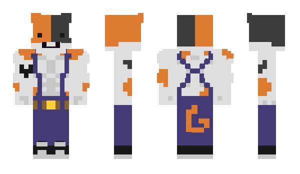 Minecraft скин по нику NumberJ