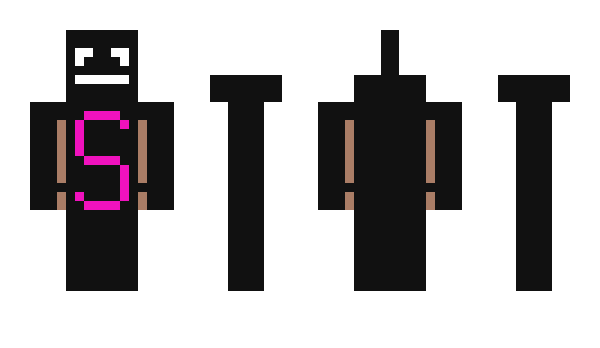 Minecraft skin blackzombieS