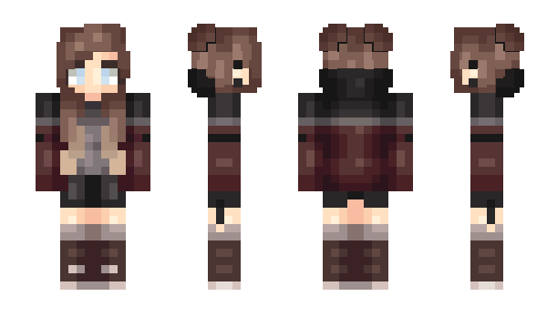 Minecraft skin Puschelblume007