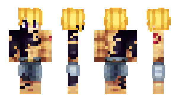 Minecraft skin DemonicMeliodas