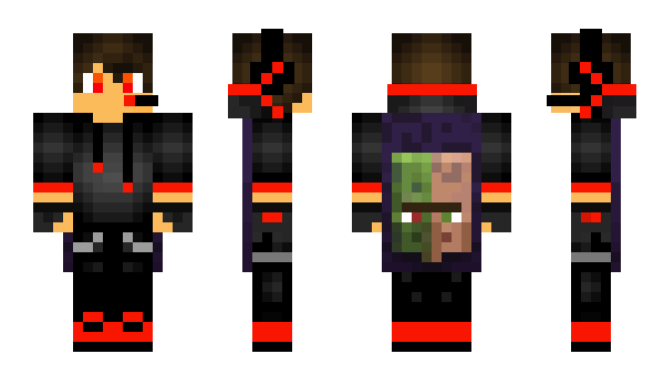 Minecraft скін по ніку AaronTheCoderYT