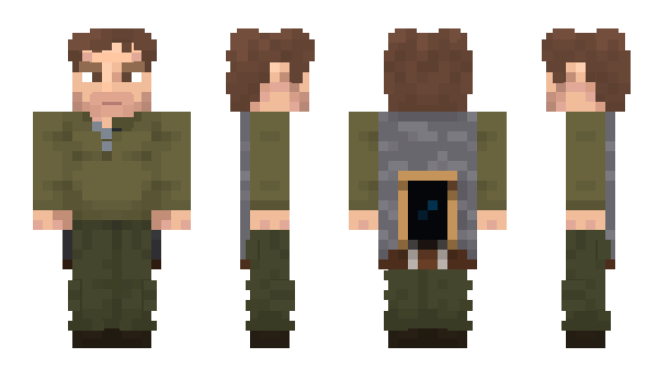 Minecraft skin 6qxq