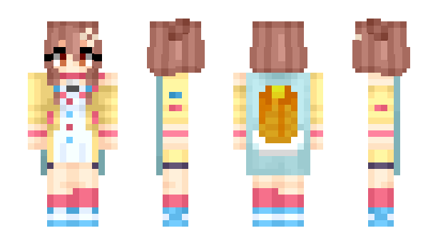Minecraft skin _Yueti