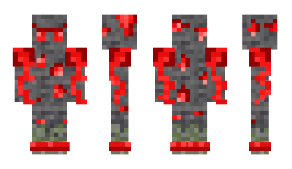 Minecraft skin Redstone1