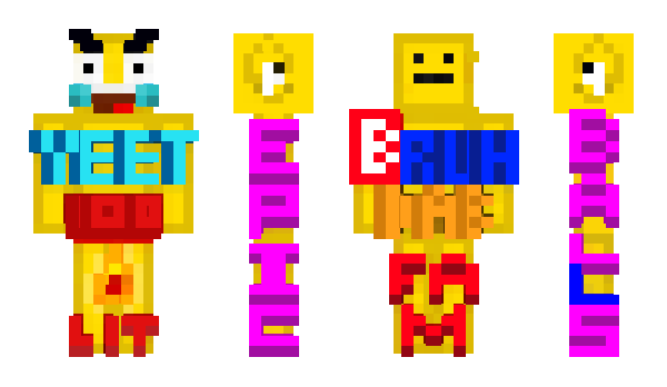 Minecraft skin Lushys