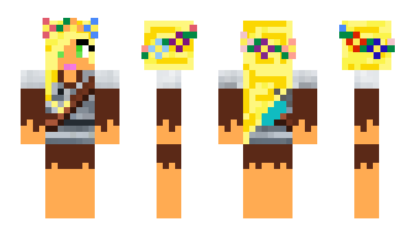 Minecraft skin Yumika