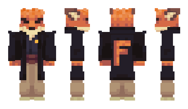 Minecraft skin Le_FoxTo