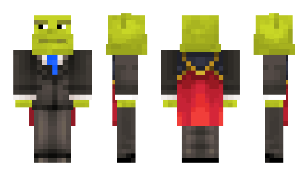 Minecraft скин по нику ShrekRequiem