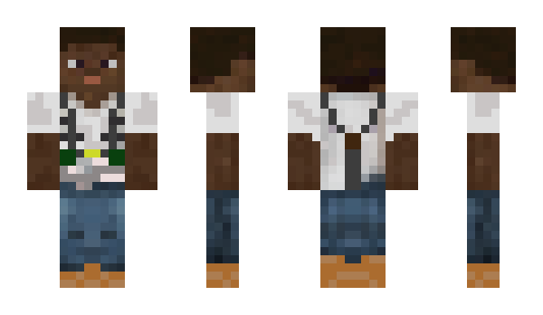 Minecraft skin UnclePaulKagame