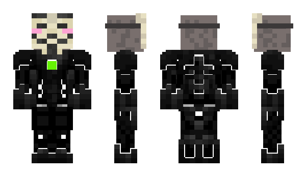 Minecraft skin ExterMomani