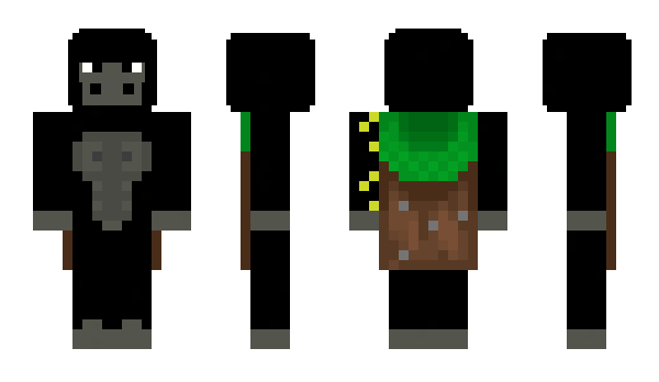 Minecraft скін по ніку ItzRealMonkee