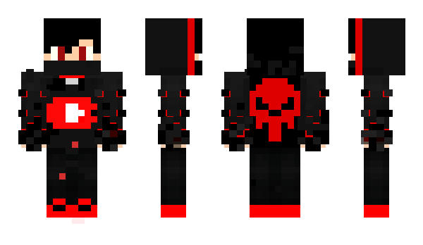 Minecraft skin fire96