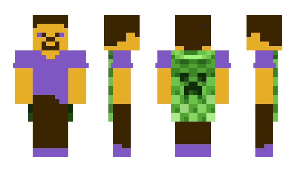 Minecraft skin SteepScarf