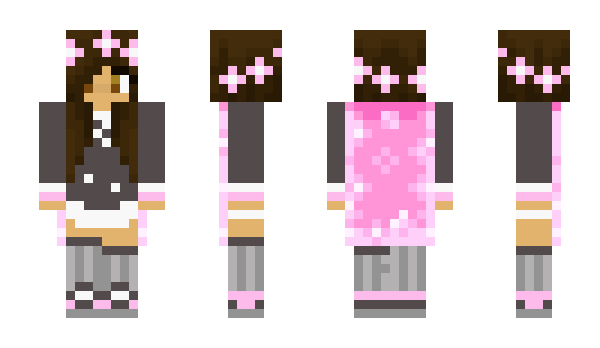 Minecraft скин по нику PinkPrincess2k4