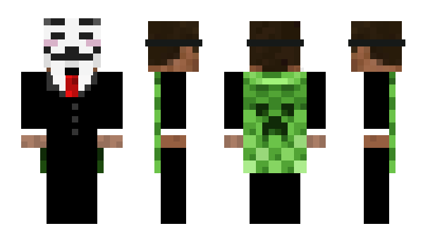 Minecraft skin fv87h723y782y3as