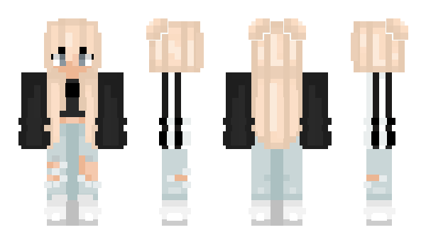 Minecraft скін по ніку Gittte