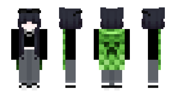 Minecraft skin SyxWithEmily