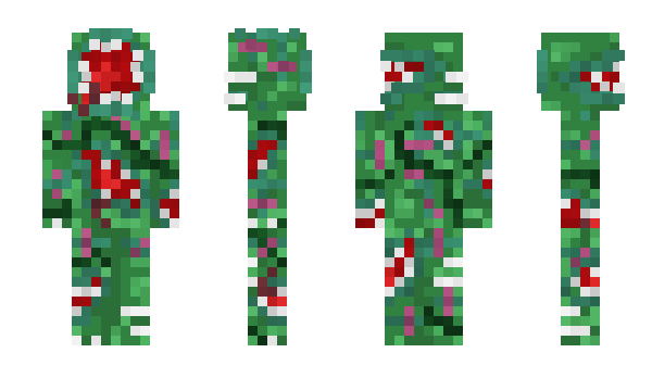 Minecraft skin Reptar168