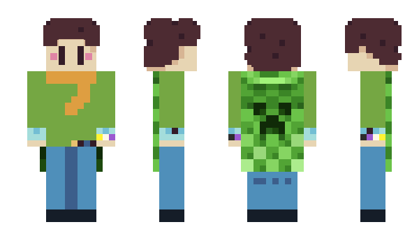 Minecraft скин по нику freaky_marx