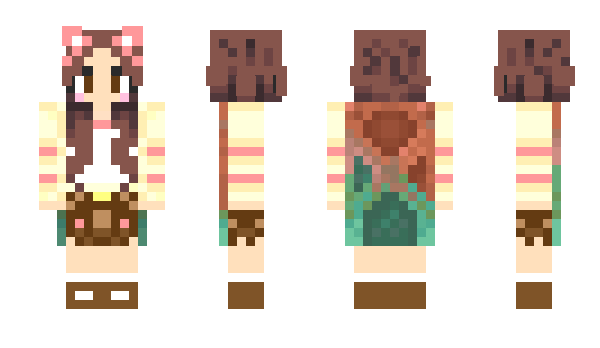 Minecraft скін по ніку Candy_Date