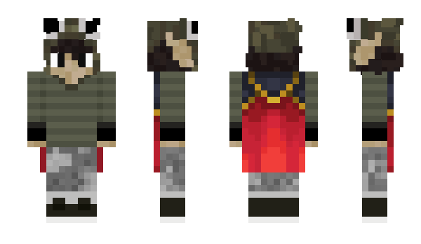 Minecraft skin barrenscape