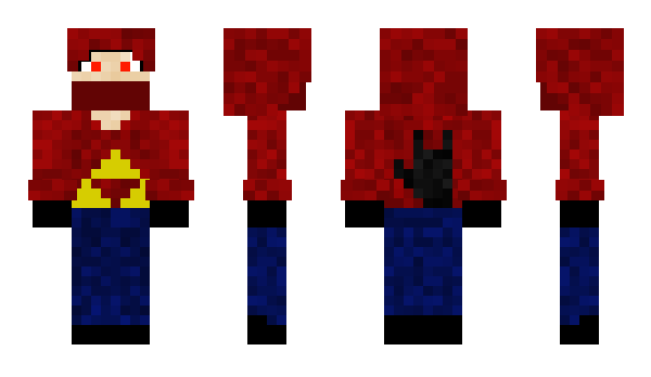 Minecraft skin Redced