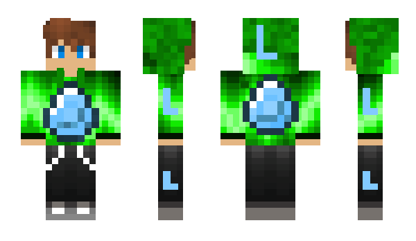 Minecraft skin Diamonddean