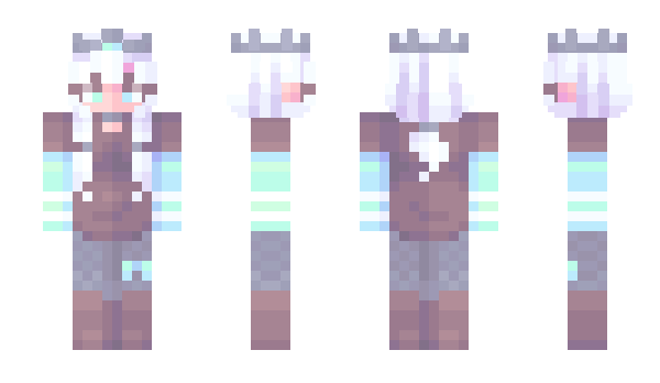 Minecraft skin Glacierist