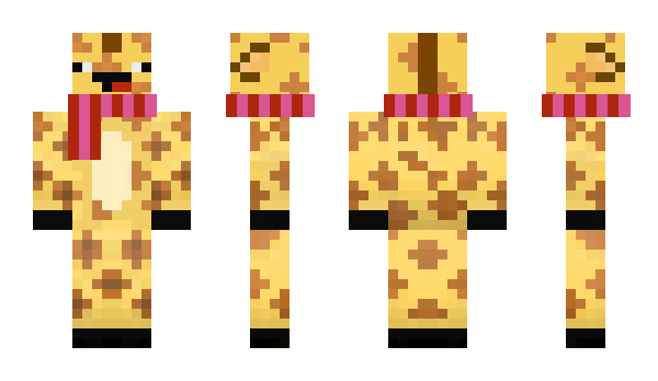 Minecraft skin Koks_Giraffe