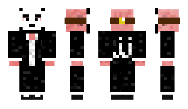 Minecraft скін по ніку PinkJJ