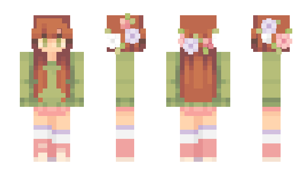 Minecraft skin Dottydesu